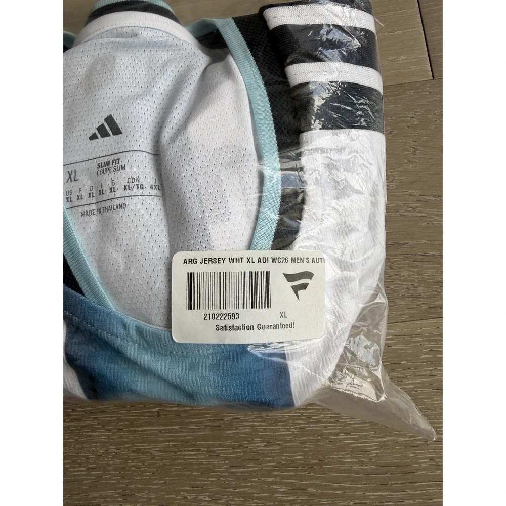 XL Lionel Messi Argentina National Adidas 2026 Home On-Field Authentic Jersey